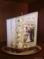 Preview: Fotokerze Hochzeitskerze Exquisit "doppeltes Buch"