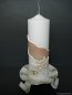 Preview: Hochzeitskerze "Weisse Perle"