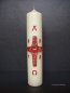 Preview: Osterkerze "Osterkreuz mit Lamm"