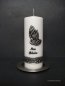 Preview: Trauerkerze - Gedenkkerze "Betende Hände"