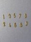 Preview: Wachszahlen  0-9 10mm Set
