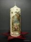 Preview: Weihnachtskerze "Jesuskind in der Krippe"