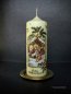 Preview: Weihnachtskerze "Heilige Familie"