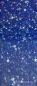 Preview: Wachsplatte Sterne blau hologramm