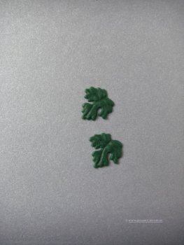 Verzierwachs "Weinblatt" 2er Set