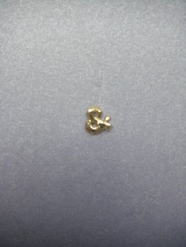 Verzierwachs Zeichen"&" hochglanz