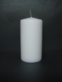 Kerzenrohling "Stumpenkerze weiss"