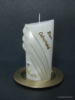 Geburtstagskerze / Jubiläumskerze "Fernando"