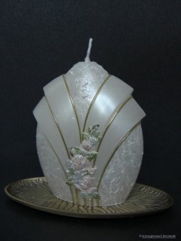 Geburtstagskerze / Jubiläumskerze "Helene"