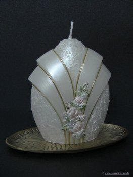 Geburtstagskerze / Jubiläumskerze "Helene"