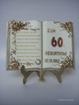 Edles, offenes Wachsbuch "Hans"