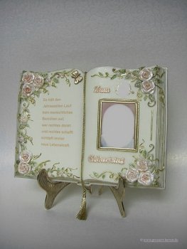 Wachsbuch "Zum Geburtstag "