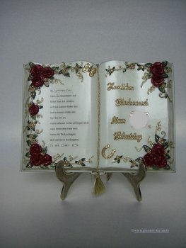 Wachsbuch  "Zum 40." Geburtstag