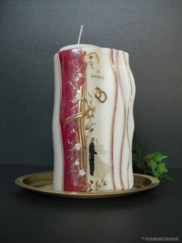 Hochzeitskerze "Der Weg"