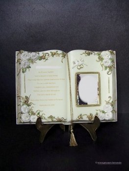 Wachsbuch "Zur Silberhochzeit", "Zur goldenen Hochzeit"