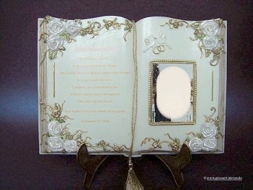 Wachsbuch "Zur Silberhochzeit", "Zur goldenen Hochzeit"