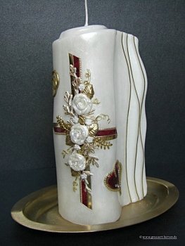 Hochzeitskerze "Heike"