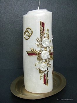 Hochzeitskerze "Heike"