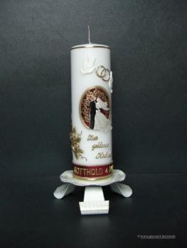Hochzeitskerze "Zur goldenen Hochzeit"