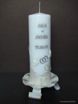 Hochzeitskerze "Anja!"