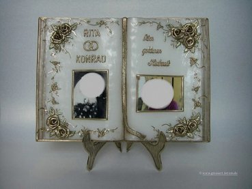 "Zur goldenen Hochzeit" Wachsbuch