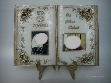 "Zur goldenen Hochzeit" Wachsbuch