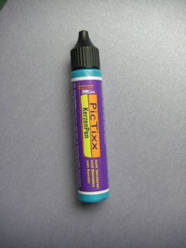 Kerzen-Pen / Wachs-Pen "Blau-Metallic"