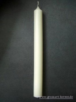 Kerzenrohling Kommunionkerze 400x40 mm