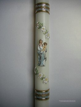 Marienkerze "Madonna mit Kind"