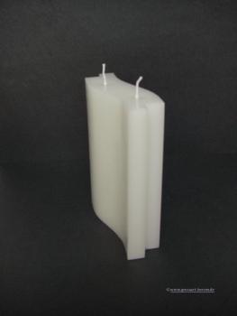 Kerzenrohling Sonderform "Welle"