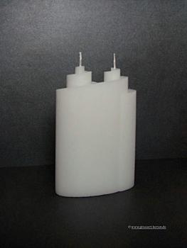 Kerzenrohling Sonderform "Doppelspirale"