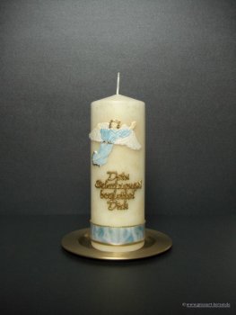 Schutzengelkerze "…begleite dich"