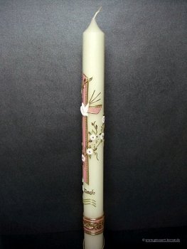 Taufkerze "Priscilla"