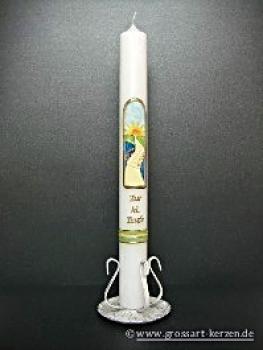 Taufkerze "dein Weg"  versch. Größen & Farben
