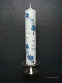 Taufkerze "Zur hl. Taufe"
