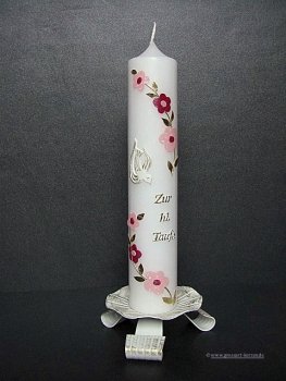 Taufkerze "Zur  Taufe"