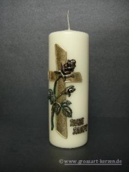 Trauerkerze  "RUHE SANFT"