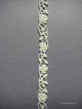 Verzierwachs, Wachsbordüre, Rosenborte versch. Farben