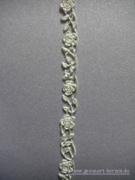 Verzierwachs, Wachsbordüre, Rosenborte versch. Farben