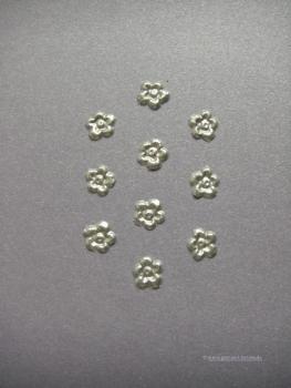 Verzierwachs, Wachsmotiv, Blümchen 10er Set