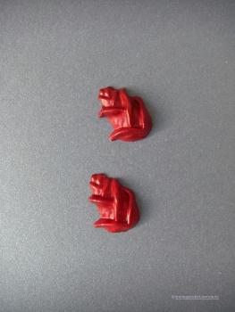 Verzierwachs, Wachsmotiv, Rosenblüte 2er Set versch. Farben