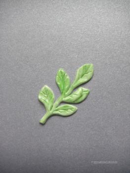 Verzierwachs, Wachsdekor  "Stengel mit Blättern"