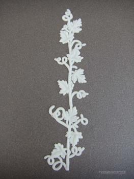 Verzierwachs, Wachsmotiv, Weinranke versch. Farben