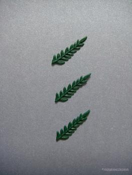 Verzierwachs, Wachsmotiv, Myrthe klein 3er Set