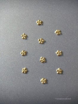 Verzierwachs, Wachsdekor "Blümchen" 10er Set