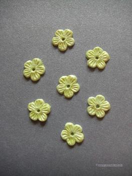 Verzierwachs, Wachsmotiv, "Blümchen" 7er Set