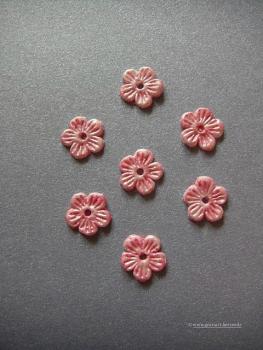 Verzierwachs, Wachsmotiv, "Blümchen" 7er Set