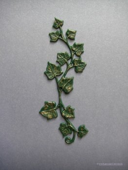 Verzierwachs, Wachsmotiv, Efeuranke groß