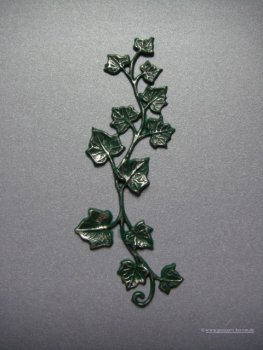 Verzierwachs, Wachsmotiv, Efeuranke groß