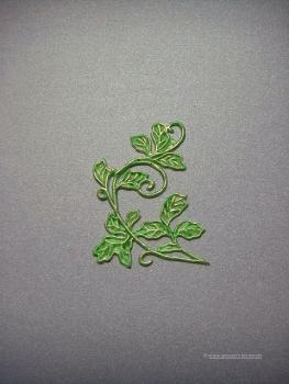 Verzierwachs, Wachsmotiv, Weinranke klein versch. Farben